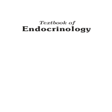 Textbook of Endocrinology - Dharmalingam , 1E Textbook of Endocrinology - Dharmalingam , 1E