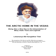 the arctic home in the vedas the arctic home in the vedas